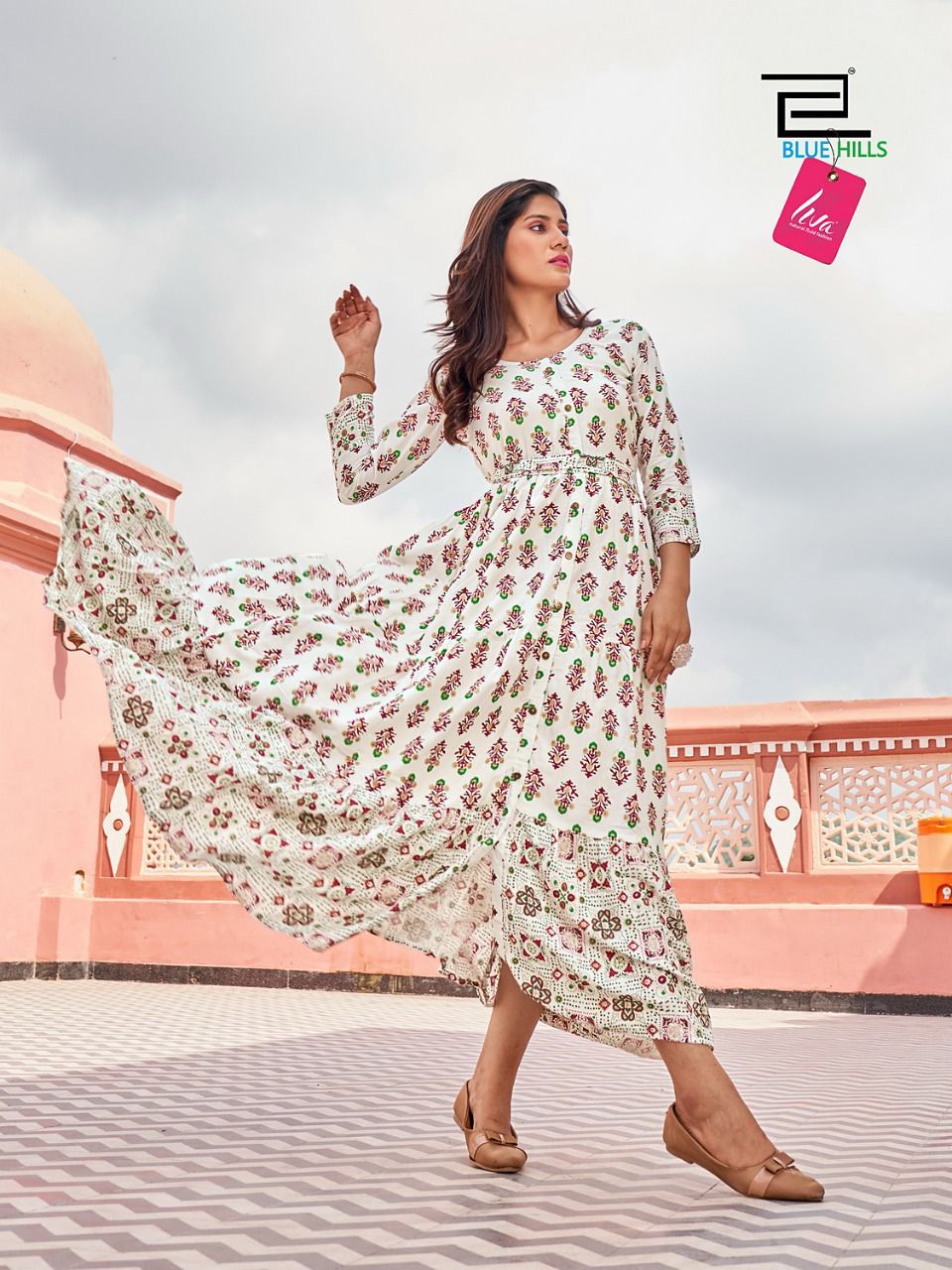 Blue Hills Florencia 10 Wholesale Kurti Fancy Wear Anarkali Collection